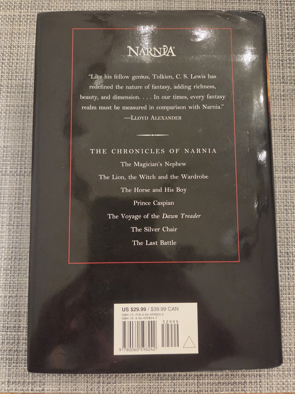 The Chronicles of Narnia by C.S. Lewis - Fiery Lion Cover - Picture 3 of 5